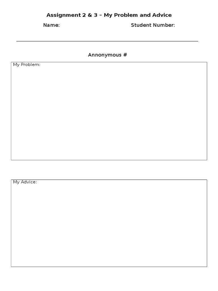 Assignment 2 Template | PDF