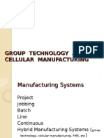 1. Group Technology and Cellular Manufacturing3