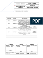 Procedimiento de Compras