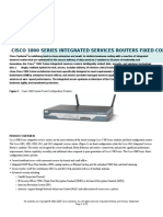 Cisco Routers Series 1800