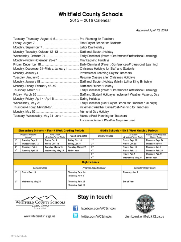 whitfield-county-schools-2015-2016-calendar-pdf