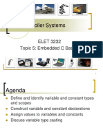 Topic 5-Embedded C Basics