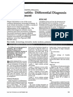 Dermatitis: Management: Diaper Differential and