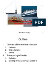 Intl Transport: Concepts & Contracts