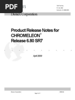 Chromeleon 6.80 SR7 - Release Notes