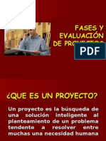 Fases y Evaluación de Proyectos - PM