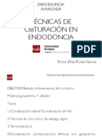 Técnicas de Obturación en Endodoncia