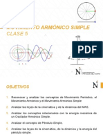 Clase 5 Movimiento Armónico Simple