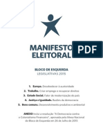 Manifesto Leg is Lativ as 2015 Be