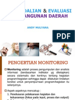 Pengendalian Dan Evaluasi Pembangunan-2015