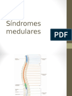 Síndromes medulares