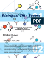 Distribusi Chi Square