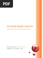 Download Modul Pelatihan Adobe Flash CS3 2014 by Maratus Arifiah SN284480734 doc pdf