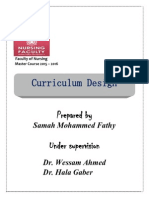 Curriculum Design