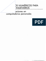 Metodos Numericos Para Ingenieros