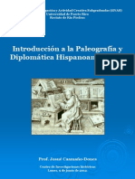 Paleografía y Diplomática Hispanoamericana