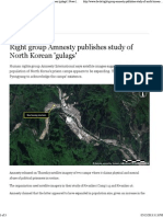 Right Group Amnesty Publishes Study of North Korean Gulags News DW - de 05.12.2013