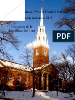 Harvard National Model United Nations Latin America 2015: Congreso de La República Del Perú