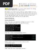 Server Configuration IP Add: 192.168.0.254: Step2: Now, Restart Xinetd and Portmap Service