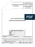 PC00PR002 Cost Control Procedure Rev.02