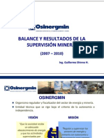 Balance de Los Result a Dos 2007 y 2010_osinergmin
