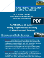 Pengurangan Resiko Bencana Alam Di Kota Bandung