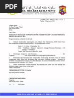 Surat Memohon Kebenaran Mengadakan Program