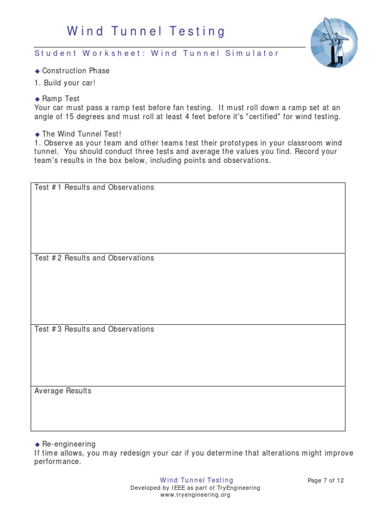 Tunnel Worksheet Science Education Science