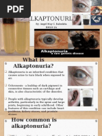 ALKAPTONURIA