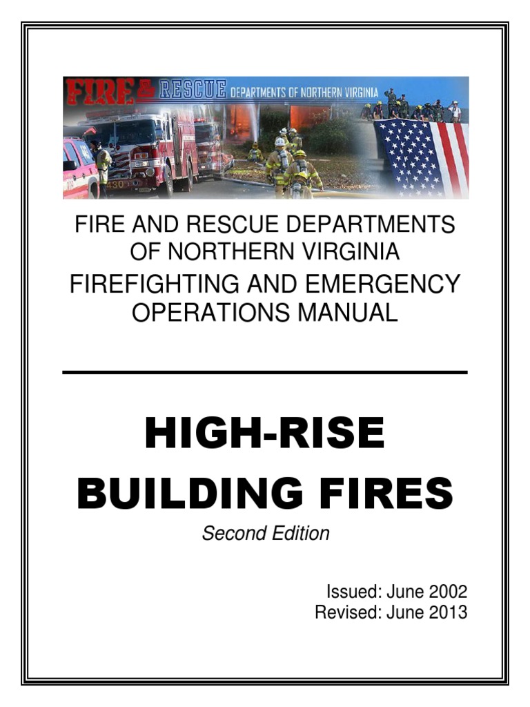 High-Rise Fire Operations Manual | PDF | Elevator | Wall