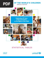 Download The State of the Worlds Children Special Edition Celebrating 20 Years of the Convention on the Rights of the Child Statistical Tables by UNICEF SN28452454 doc pdf
