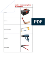 Tools and Meterials Requisition