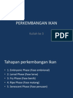 Perkembangan Ikan PDF