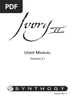 Ivory II Manual