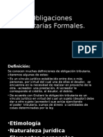 Obligaciones Tributarias Formales