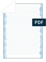 Line Paper Template