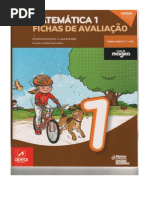 Matemática 1º Ano - Fichas de Avaliação