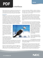 Video Display Interfaces