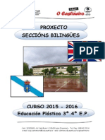 Proxecto Seccións Bilingües 2015-16 Ceip o Castiñeiro