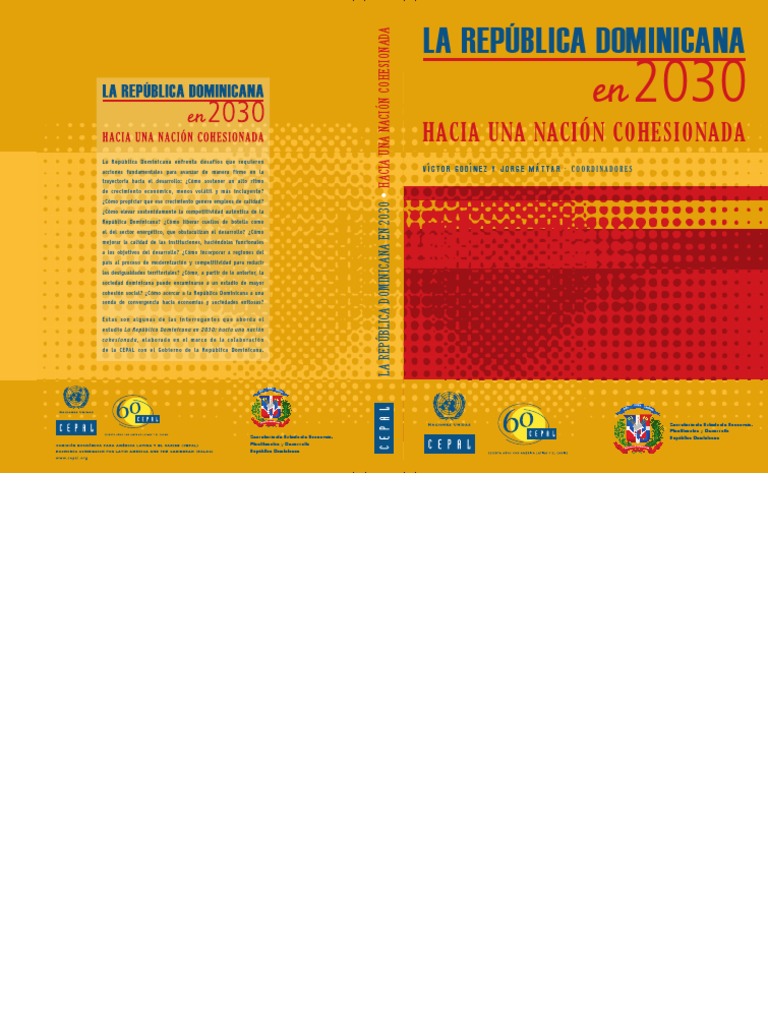 La Republica Dominica 2030 Republica Dominicana America
