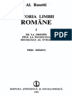 119066566 Al Rosetti Istoria Limbii Romane