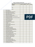 Party Platform Comparison Sheet