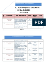 Activitati Educative LB Engleza