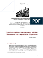 Las Clases Sociales Como Problema Político KARL MARX