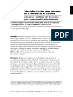 Baccega - Comunicação educação- relações com o consumo.