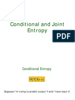Conditional and Mutual Entropy