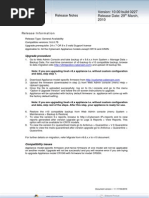 Cyberoam Release Notes v 10