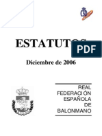 Estatutos Rfebm-diciembre 2006