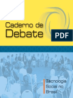 Caderno de Debate - Tecnologia Social No Brasil