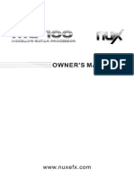 MG-100 Modelling Guitar Processor Manual en V3